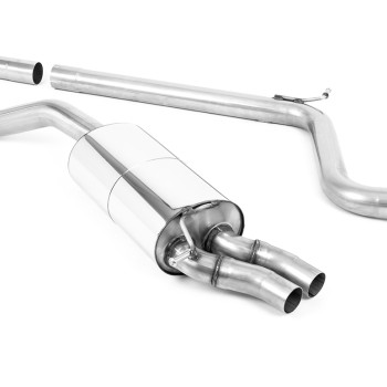 Audi A1 40TFSI 2.0 - GPF Back Exhaust System with Cerakote Black GT-76 Trims - Cerakote Black
