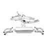 Audi RSQ8 - Non-Resonated (Louder) OPF Back Exhaust - Uses OE Trims