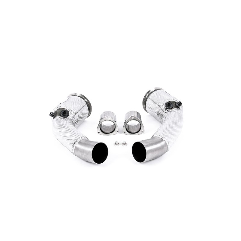 Audi RS6/RS7 C8 & S8 D5 - Large Bore Downpipe & Hi Flow Sports Cat (For OE System) - OE
