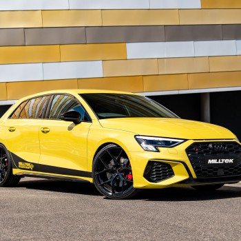 Audi S3 8Y Sportback GPF models - 80mm Non-Resonated (Louder) Cat-Back Exhaust System with Polished Trims - Polished
