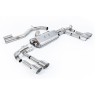Audi S3 8Y - Part-Resonated Cat-Back Exhaust System with GT-115 Polished Tips - Polished - GT