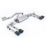 Audi S3 8Y - Part-Resonated Cat-Back Exhaust System with JET-115 Carbon Tips - Carbon Fibre - GT