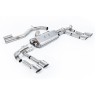 Audi S3 8Y - Part-Resonated Cat-Back Exhaust System with Polished Oval Tips - Polished - Oval (Jet)