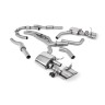 Audi RS6/RS7 C8 - Resonated Cat Back System (Twin 80mm) with Polished Oval Trims - Polished