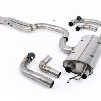 Audi RS3 8Y Sportback - 80mm Non Resonated (Louder) OPF/GPF Back System - Non-Resonated