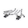 BMW M5 F10 - Cat-Back Exhaust System with Cerakote Black Trims - Cerakote Black