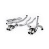 BMW M5 F10 - Cat-Back Exhaust System with Titanium Trims - Brushed Titanium