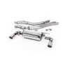 BMW F20/21 M140i (Non OPF) - Non-Resonated (Louder) Race Cat-Back Exhaust System with Polished GT-90 Trims - Polished