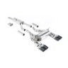 BMW F80 M3/F82 M4 - Cat-Back Exhaust System with Carbon Trims - Carbon Fibre