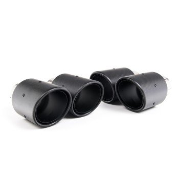 BMW F87 M2 Comp - GPF/OPF-Back Race Exhaust System (Louder) with Quad Jet-90 Carbon Fibre Trims - Carbon Fibre