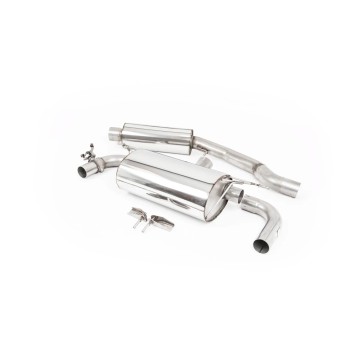 Resonated GPF/OPF-Back Exhaust System - Cerakote Black