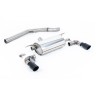 BMW F20/21 M140i - Non-Resonated (Louder) GPF/OPF-Back Exhaust System with Cerakote Black GT-90 Trims - Cerakote Black