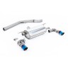 BMW F20/21 M140i - Non-Resonated (Louder) GPF/OPF-Back Exhaust System with Burnt Titanium GT-90 Trims - Burnt Titanium