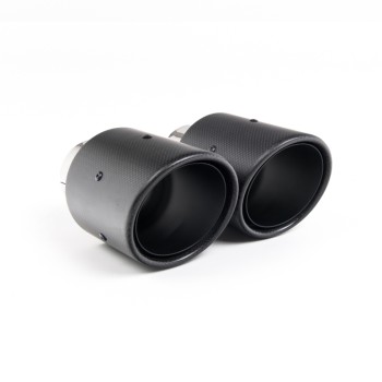 BMW F20/21 M140i - Resonated GPF/OPF-Back Exhaust System With Carbon Fibre GT-90 Trims - Carbon Fibre