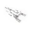 BMW F80 M3/F82 M4 - GPF / OPF Back Race Exhaust System with Polished GT-90 Trims - Polished