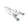 BMW F80 M3/F82 M4 - GPF / OPF Back Race (Louder) Exhaust System with Burnt Titanium GT-90 Trims - Burnt Titanium