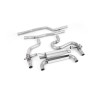 BMW F87 M2 Comp - Equal Length GPF/OPF Back Exhaust System (Loudest) with Quad GT-90 Polished Trims - Polished