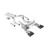 BMW F80 M3/F82 M4 - Equal Length (Loudest) Cat-Back Exhaust System with Cerakote Black Trims - Cerakote Black