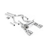 BMW F80 M3/F82 M4 - Equal Length (Loudest) Cat-Back Exhaust System with Titanium Trims - Brushed Titanium