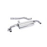 BMW F40 M135i - OPF/GPF Back Exhaust System with GT-115 Burnt Titanium Trims - Burnt Titanium