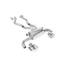 BMW G20/21 M340i & G22 M440i - OPF Back Exhaust System with Quad GT-100 Polished Trims - Polished