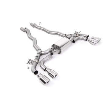 BMW M5 F90 - OPF/GPF Back System with Polished GT-100 Trims - EC Approved - Polished