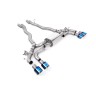 BMW M5 F90 - OPF/GPF Back System with Burnt/Blue Titanium GT-100 Trims - ECE Approved - Burnt/Blue Titanium