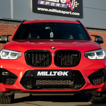 BMW X3 G01/X4 G02 S58 - OPF/GPF Back System with GT-115 Polished Trims - Polished