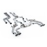 BMW X3 G01 S58 - Non-Resonated (Louder) Downpipe Back Exhaust System with Polished Trims - Polished