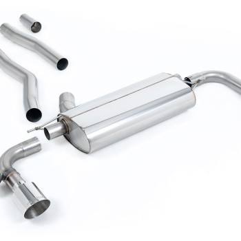 BMW F40 1 Series 128ti - OPF/GPF Back System with GT-115 Polished Trims - Polished