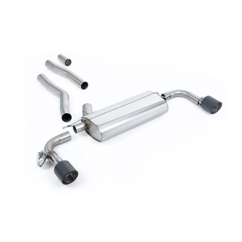 BMW F40 1 Series 128ti - OPF/GPF Back System with JET-115 Carbon Trims - Carbon Fibre