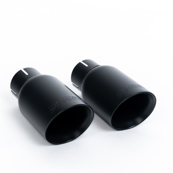 BMW 135 Coupe E82/88 - Secondary Cat-Back Exhaust System with Ceramic Black GT80 Trims