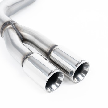 BMW 1 Series 118/120/123D (M-Sport Coupe) - Cat-Back Exhaust System with Twin Polished Trim Assembly