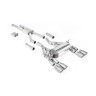 BMW F80 M3/F82 M4 - Cat-Back Exhaust System with Titanium Trims - Brushed Titanium