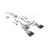 BMW F80 M3/F82 M4 - Race (Louder) Cat-Back Exhaust System with Cerakote Black Trims - Cerakote Black