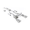 BMW F80 M3/F82 M4 - Race (Loudest) Cat-Back Exhaust System with Titanium Trims - Brushed Titanium
