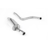 Ford Fiesta MK6 ST 150 - Non-Resonated (Louder) Cat-Back Exhaust System with Single Polished 90mm JET Tip - Polished