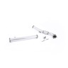 Ford Focus MK2 RS - Large Bore Downpipe with Catalyst Delete (For Milltek Cat-Back)