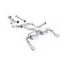 Ford Focus MK2 RS - Resonated Turbo-Back Exhaust System with Catalyst Delete