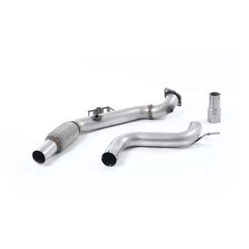 Ford Mustang 2.3 (S550/S650 Fastback) - Large Bore Downpipe with Catalyst Delete (For OE Cat-Back) - OE Cat-Back