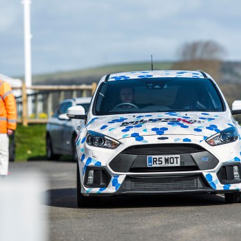 Ford Focus MK3 RS - Non-Resonated (Louder) Cat-Back Exhaust System with Cerakote GT-115 Trims - Cerakote Black