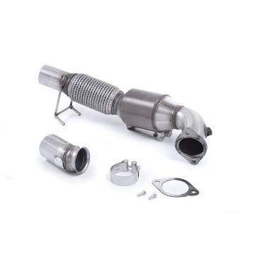 Ford Focus MK3 RS - Large Bore Downpipe with Hi-Flow Sports Catalyst (For OE Cat-Back) - OE Cat-Back