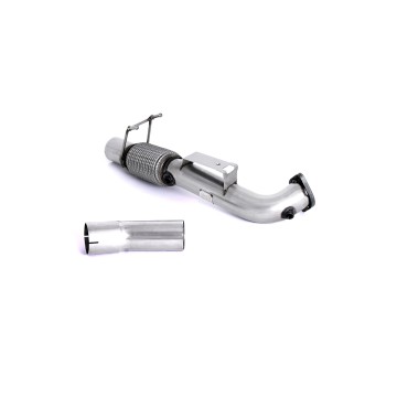 Ford Focus MK3 RS - Large Bore Downpipe with Catalyst Delete (For Milltek Cat-Back) - Milltek Cat-Back