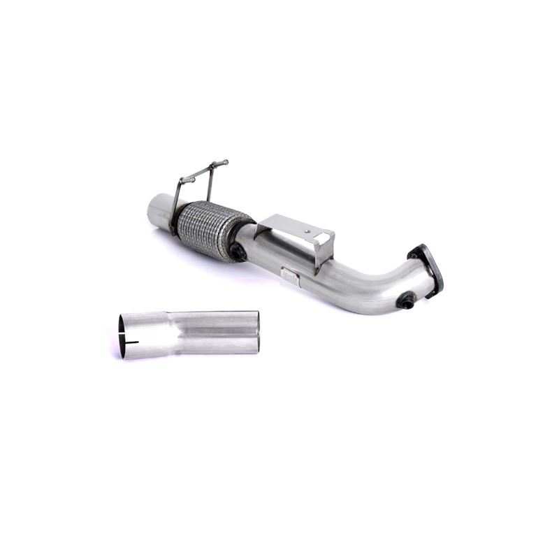 Ford Focus MK3 RS - Large Bore Downpipe with Catalyst Delete (For Milltek Cat-Back) - Milltek Cat-Back