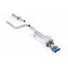 Ford Fiesta MK7/7.5 ST 1.6 - Resonated (Quieter) Cat-Back Exhaust System with Burnt Titanium Tips - Burnt Titanium