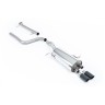Ford Fiesta MK7/7.5 ST 1.6 - Non-Resonated (Louder) Cat-Back Exhaust System with Carbon Jet-80 Trims - Carbon Fibre