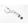 Ford Fiesta MK7/7.5 ST 1.6 - Resonated (Quieter) Cat-Back Race Exhaust System with Carbon Jet-80 Trims - Carbon Fibre