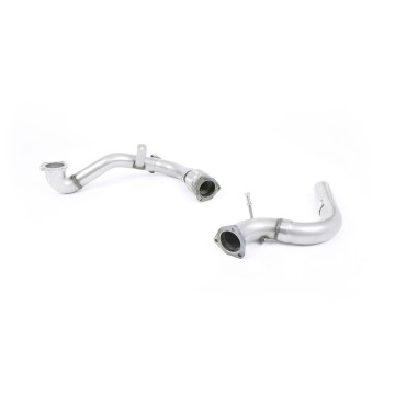 Ford Fiesta MK7/7.5/8 Ecoboost 1.0T - Large Bore Downpipe with Catalyst Delete (For OE Cat-Back) - OE Cat-Back