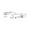 Ford Fiesta MK8 1.0T ST Line (Non GPF Models) - Resonated (Quieter) Cat-Back Exhaust System with GT-90 Burnt Titanium Trim - Burnt Titanium - OE Valance