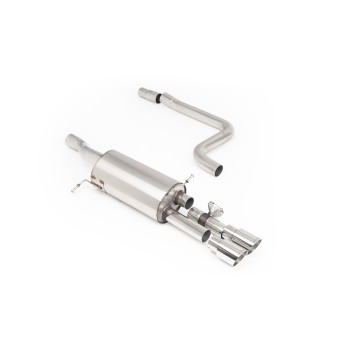 Ford Fiesta MK8 ST 1.5 (Pre Sept 2020) - Resonated GPF/OPF Back Exhaust System with Polished GT-90 Trims - Polished